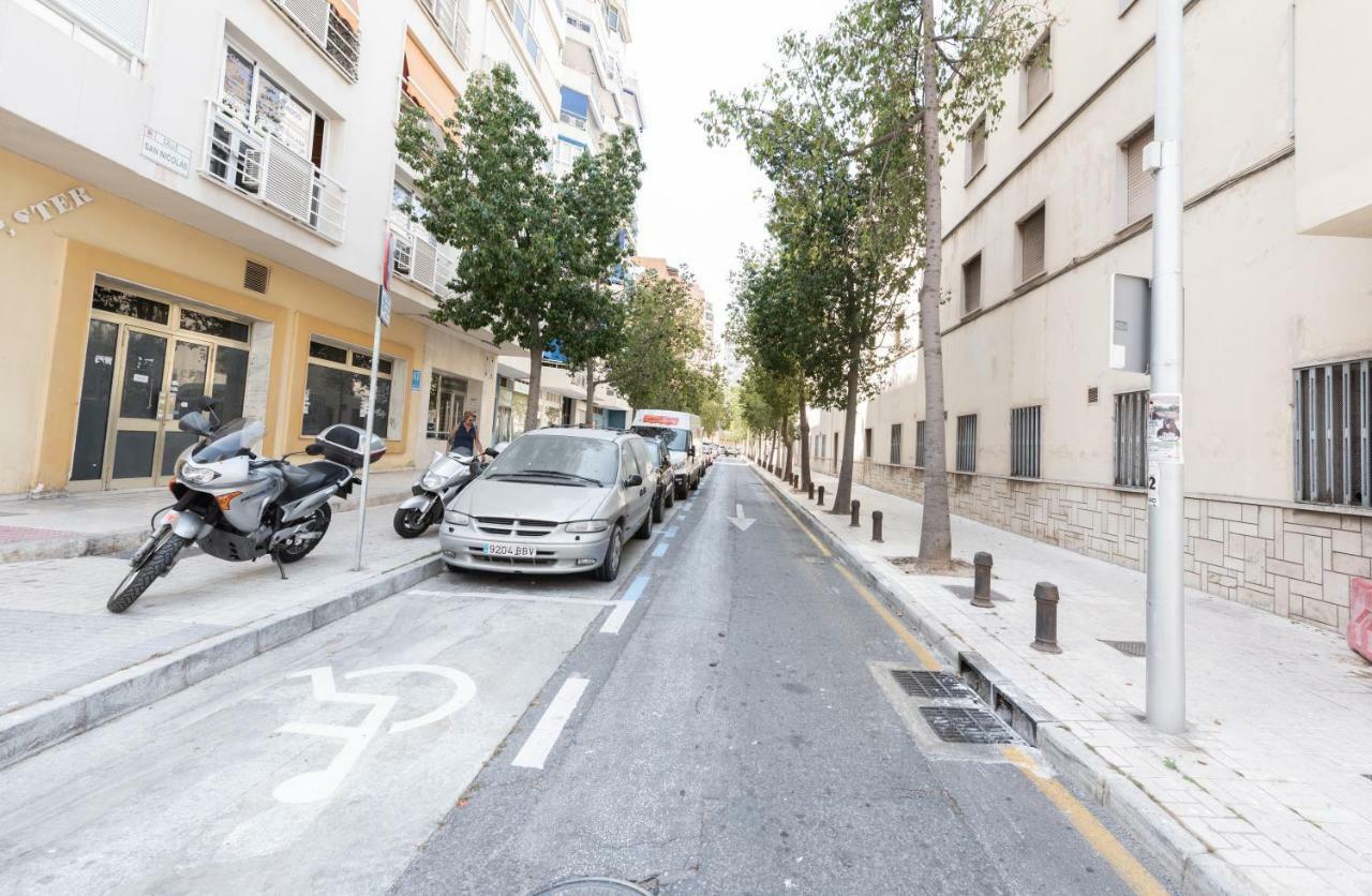 Wonderful Malagueta Pompidou Apartment Malaga Bagian luar foto