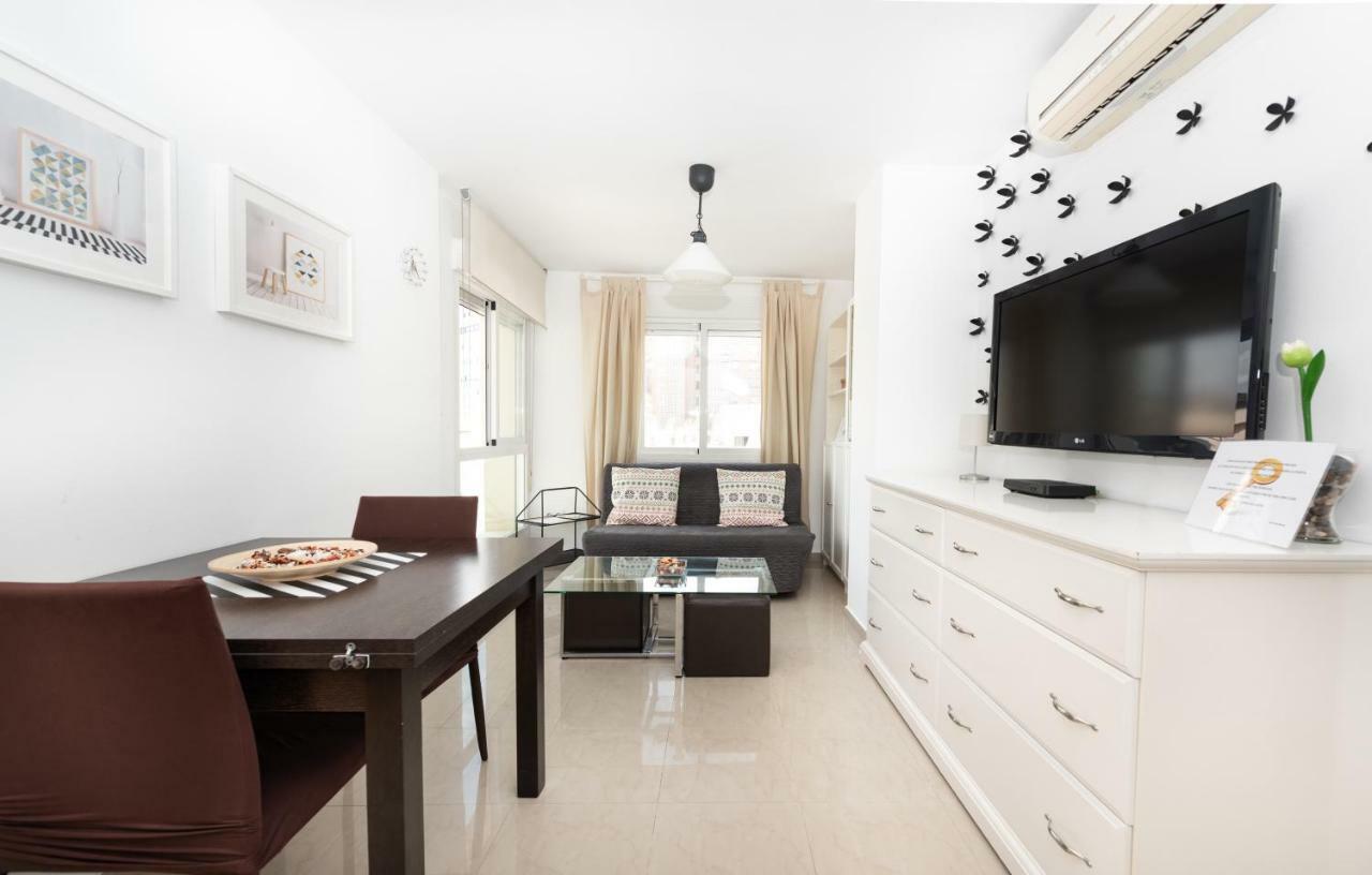 Wonderful Malagueta Pompidou Apartment Malaga Bagian luar foto