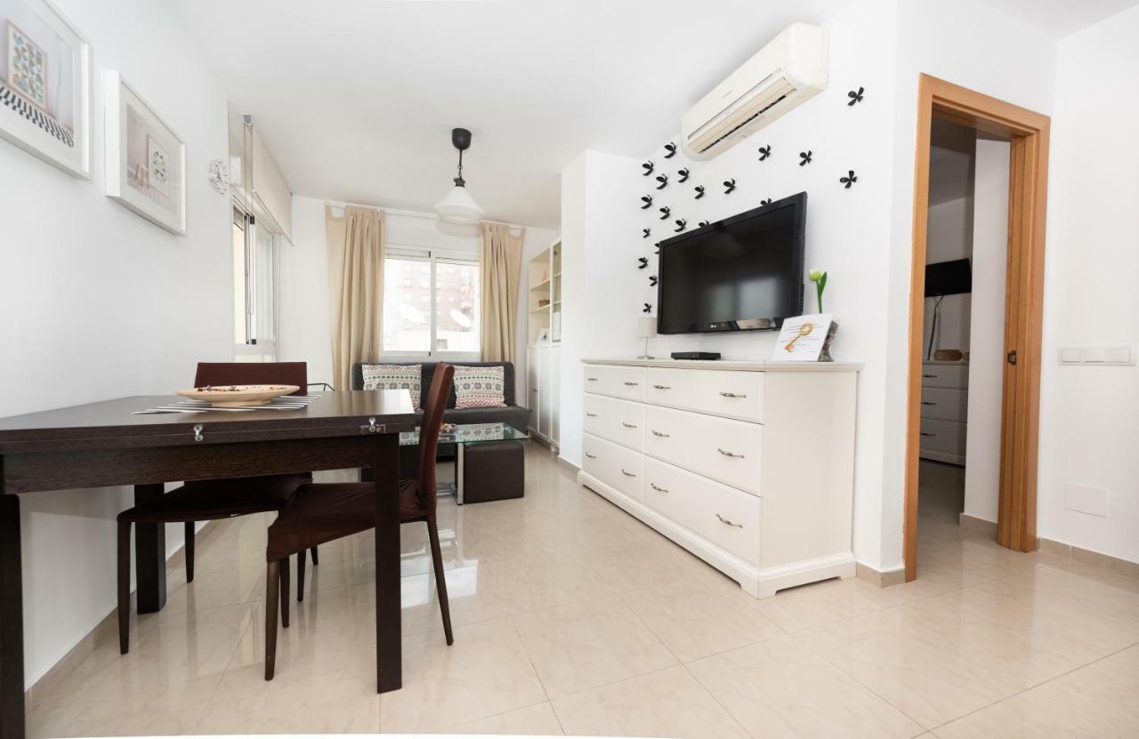 Wonderful Malagueta Pompidou Apartment Malaga Bagian luar foto