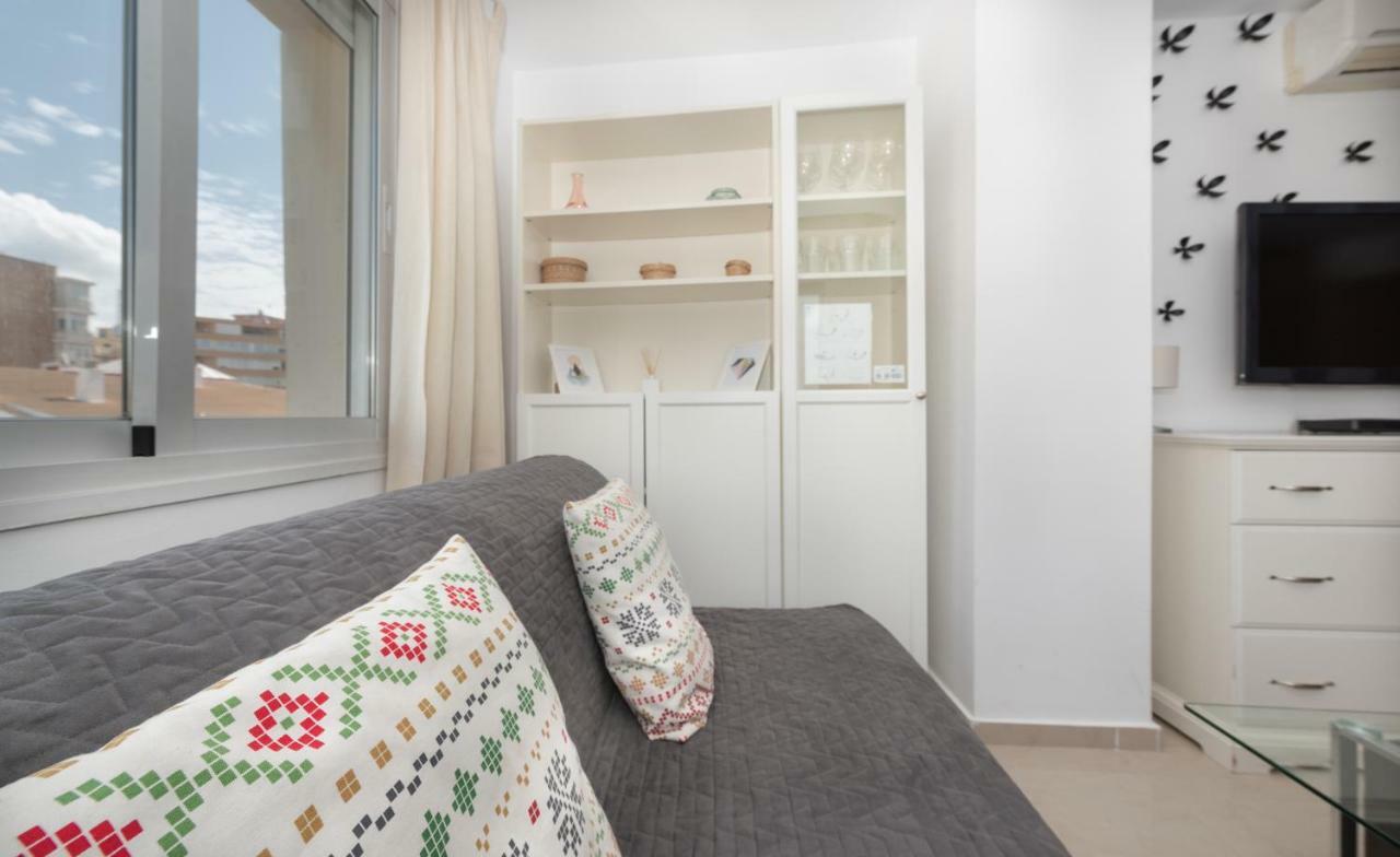Wonderful Malagueta Pompidou Apartment Malaga Bagian luar foto